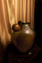 20th Century French Glazed Stoneware Vase