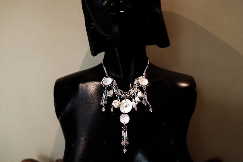 Christian Dior Galliano Porcelain Pendant