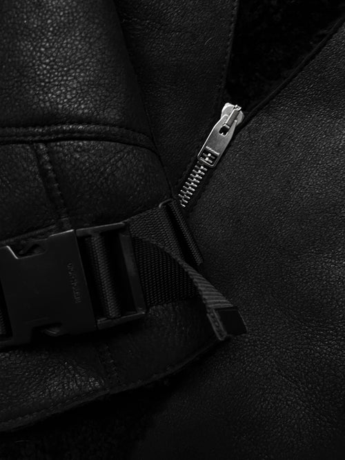 Dior Homme Fall-Winter 2005 Navigates Shearling Vest